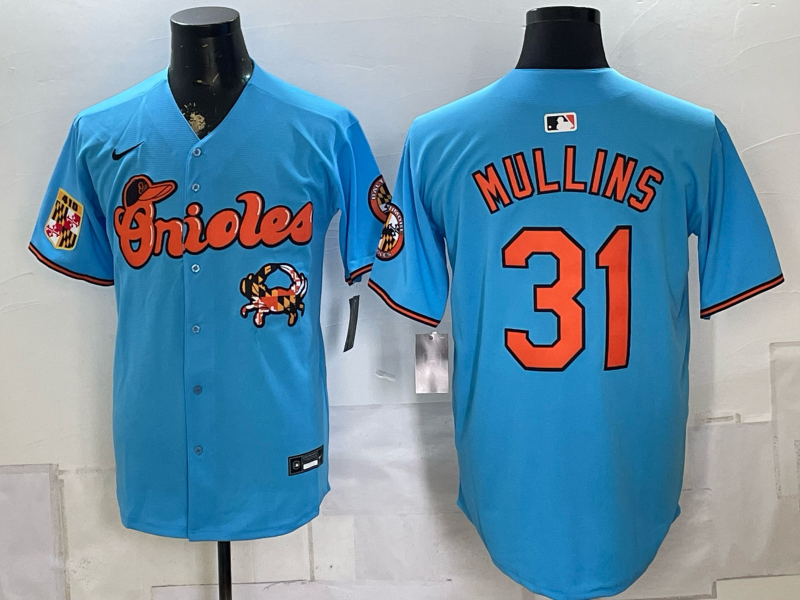 Men Baltimore Orioles #31 Mullins blue Nike 2026 Jersey MLB 0805003->baltimore orioles->MLB Jersey